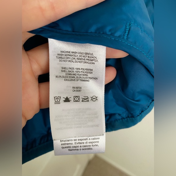 Columbia 650 fill Down Vest Blue Medium - Picture 14 of 16